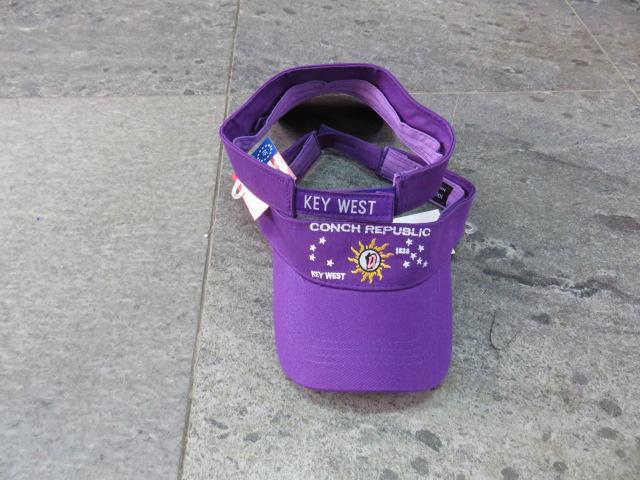 CONCH REPUBLIC PURPLE VISOR