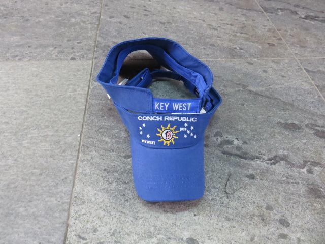 CONCH REPUBLIC ROYAL BLUE VISOR