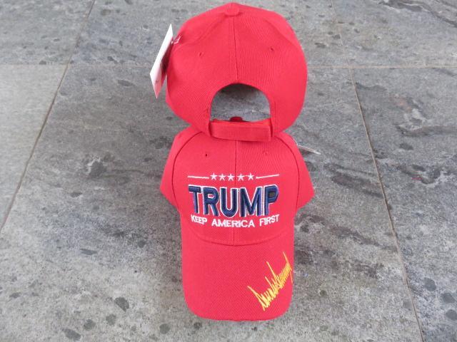 TRUMP KEEP AMERICA FIRST CAP RED