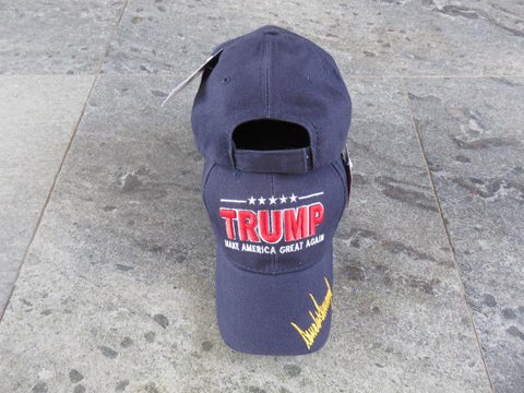 TRUMP MAGA blue SIGNATURE Cap Original Hat