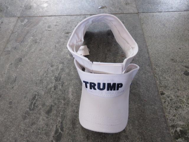 TRUMP WHITE VISOR