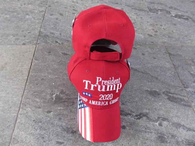 President Trump 2020 KAG Red Keep America Great USA Brim - Cap