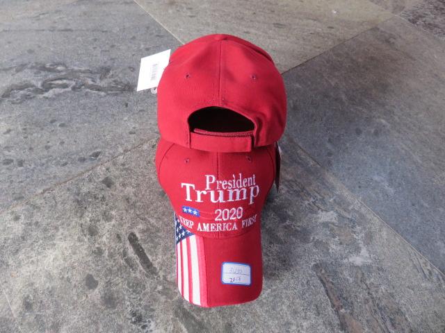 President Trump 2020 Red KAF Keep America FIrst USA Brim - Cap