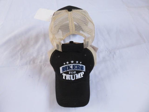 Bikers For Trump Navy Mesh Cap