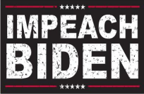 Impeach Biden 3'X5' Flag ROUGH TEX® 100D