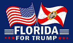 FLORIDA FOR TRUMP FLAG 68D Rough Tex® (Multiple Sizes)