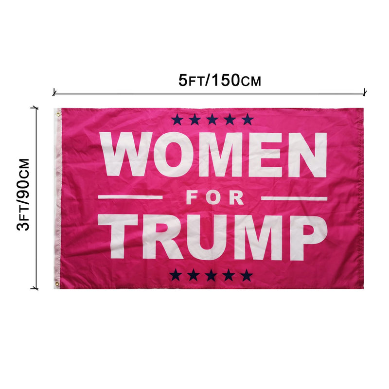 Women For Trump 3'X5' ROUGH TEX ® 68D Nylon