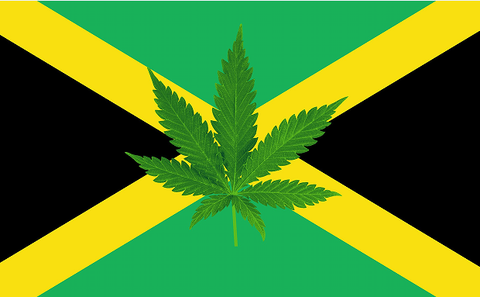 Jamaica Weed Leaf 3'X5' Flag ROUGH TEX® 68D