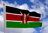 Kenya  3'X5' Flag Rough Tex® 100D