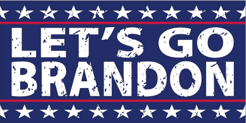 Let's Go Brandon Vintage 3'X5' Flag Rough Tex® 100D