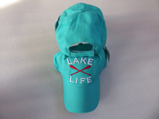 Lake Life Washed Blue Cap