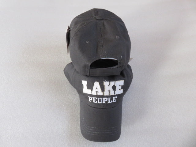 Lake People Washed Grey Cap