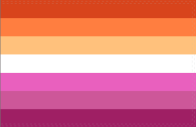 Lesbian Sunset 3'X5' Flag ROUGH TEX® 100D