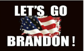 Let's Go Brandon USA Flying 3'X5' Flag Rough Tex® 100D