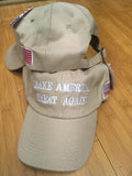 TRUMP M A G A Hat (Multiple Colors) KHAKI, ORANGE, NAVY BLUE, CAPS