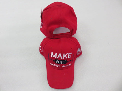 Make Votes Count Again Red Cap