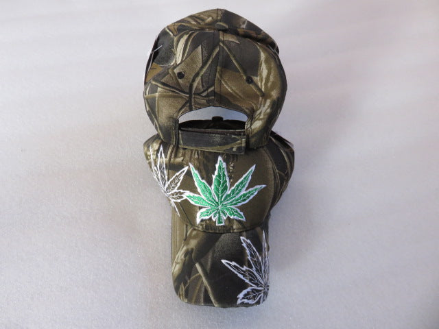 Marijuana Camo Cap