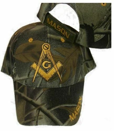 Masonic Woodland Camo Cap