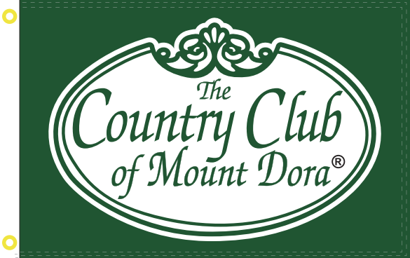 Country Club Of Mout Dora 3'X5' Flag ROUGH TEX® 100D DBL Sided