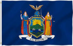 New York 3'X5' Flag ROUGH TEX® 100D DBL Sided