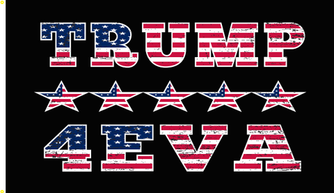 3'X5' 100D TRUMP 4EVA FLAG