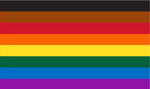 Philadelphia Rainbow 2'x3' Flag ROUGH TEX® 100D