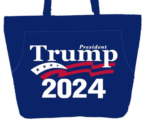 President Trump 2024 Beach Bag