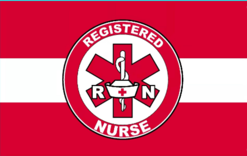 Registered Nurse 3'X5' Flag ROUGH TEX® 68D