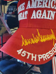 MAKE AMERICA GREAT AGAIN MAGA  RED CAP GOLD SIGNATURE TRUMP ORIGINAL MAGA HAT 22