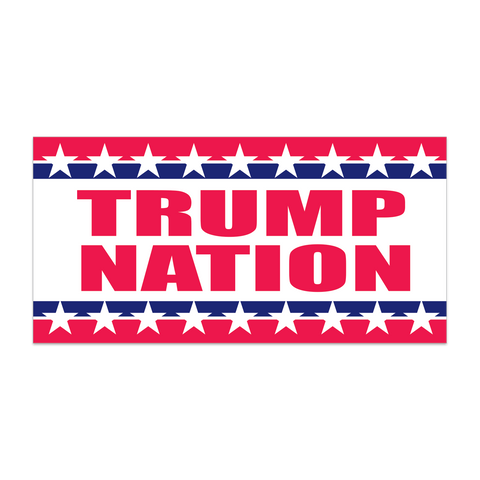 Trump Nation Bumper Sticker