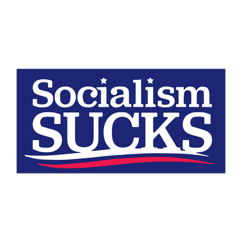 Socialism Sucks Bumper Sticker