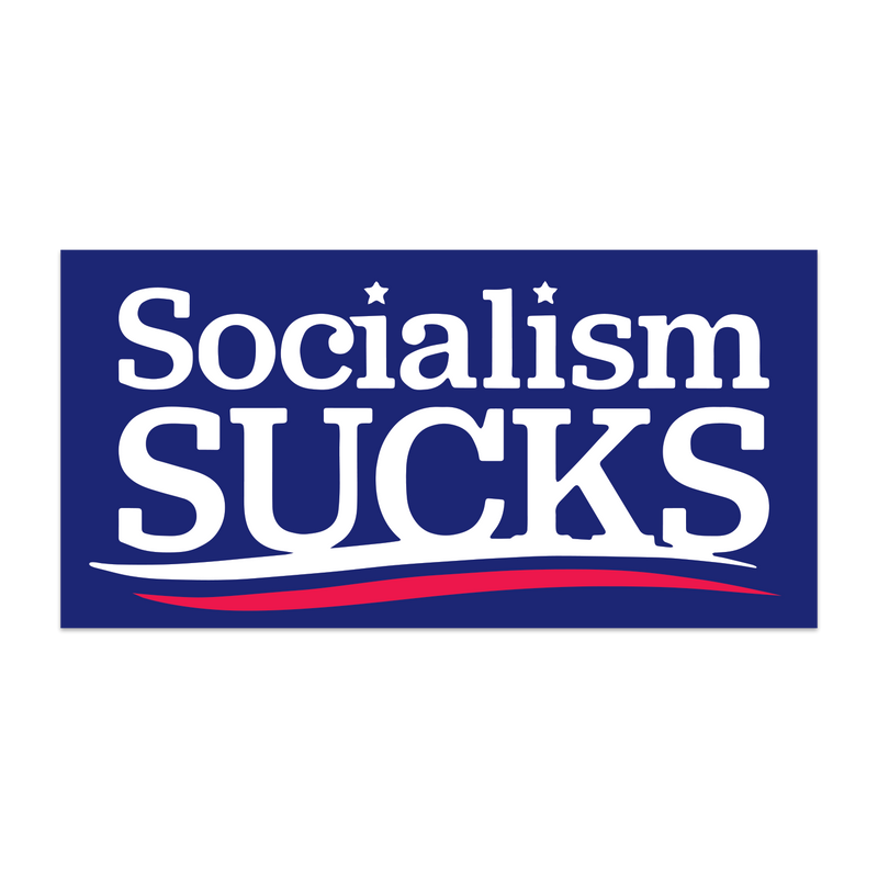 Socialism Sucks Bumper Sticker