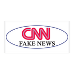 CNN "Fake News" Trump Bumper Sticker