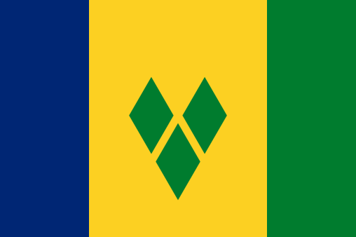 Saint Vincent 3'X5' Flag ROUGH TEX® 68D