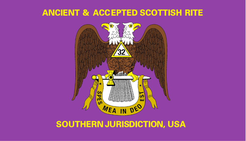 Scottish Rite 3'X5' Flag ROUGH TEX® 68D