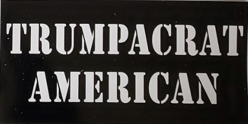 Trumpacrat American- Bumper Sticker