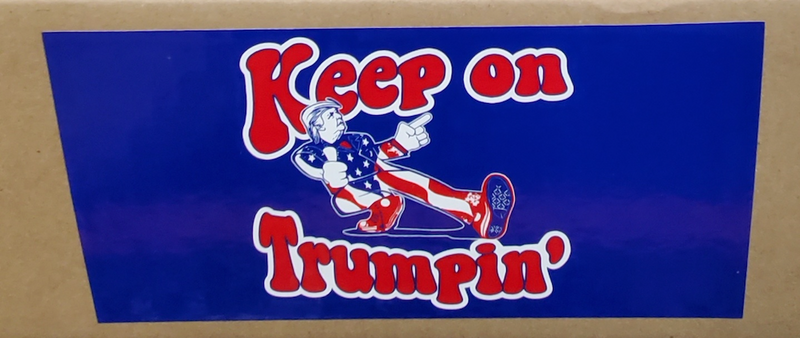 Keep On Trumpin' Blue  - Bumper Sticker