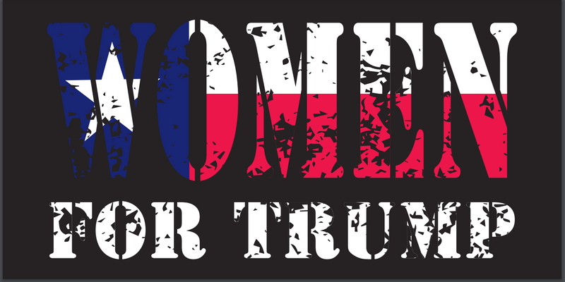 Women For Trump  - Bumper Sticker