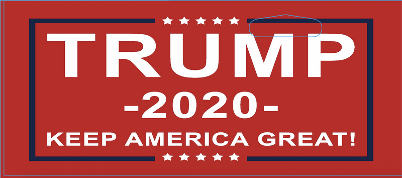 TRUMP 2020 KAG RED KEEP AMERICA GREAT KAG 5'X8' FLAG ROUGH TEX ® 150D NYLON