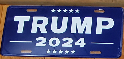 President Trump and USA Collectors Set of 12 Auto Tags