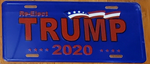 President Trump and USA Collectors Set of 12 Auto Tags