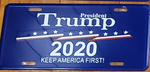 President Trump and USA Collectors Set of 12 Auto Tags
