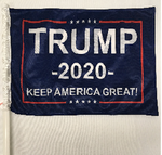 12 Assorted Trump Design Car Flags Starter Pack 12''X18''