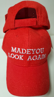 Made You Look Again Red - Cap