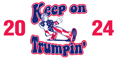 Keep On Trumpin 2024 Bumper Sticker