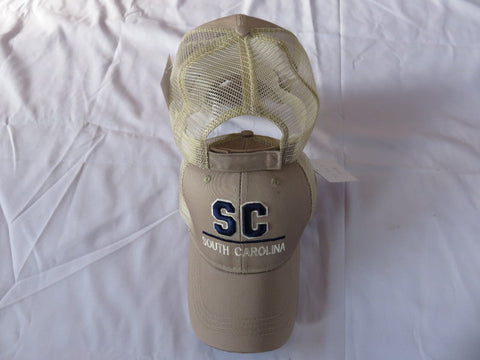 South Carolina Khaki Mesh Back Cap