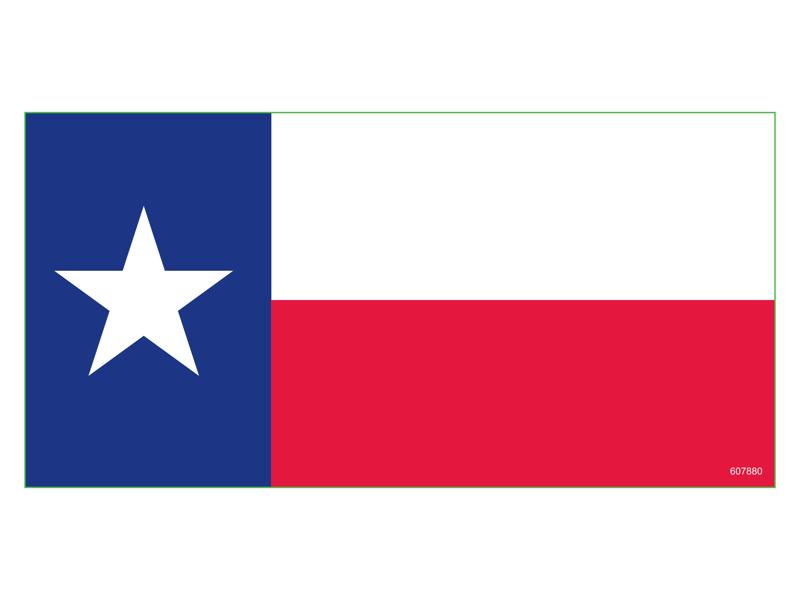 Texas Bumper Sticker Made in USA