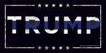 Trump Blue Line Bumper Sticker