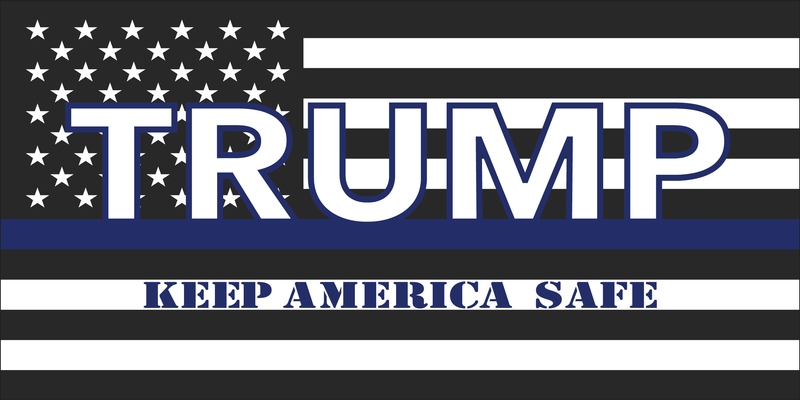 Trump Keep America Safe KAS Bumper Sticker