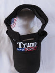 Trump 2024 Black Embroidered Visor